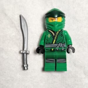 Lego Ninjago Lloyd Minifigure With Sword VG+ Pre-owned